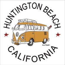 Load image into Gallery viewer, HUNTINGTON BEACH ~ CALIF STYLE SURF BUS ~ 12x12