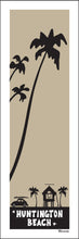 Load image into Gallery viewer, HUNTINGTON BEACH ~ SURF BUG HUT ~ PALMS ~ 8x24