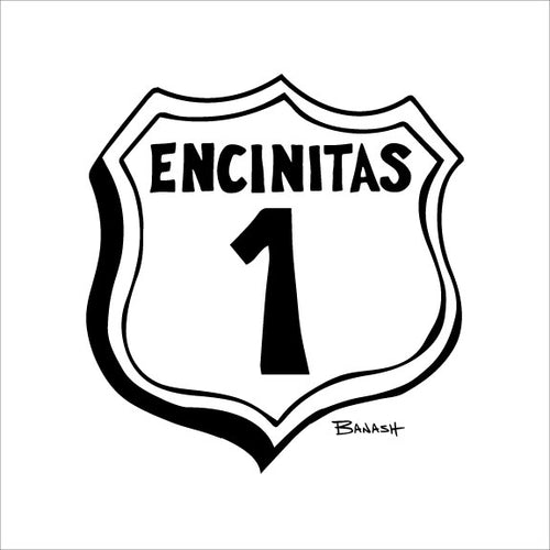 ENCINITAS ~ HWY 1 ~ 12x12