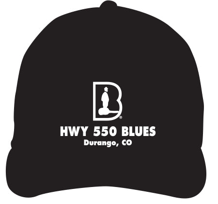 HWY 550 BLUES ~ DURANGO ~ LOGO ~ HAT