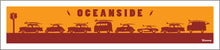 Load image into Gallery viewer, OCEANSIDE ~ SURF RIDES ~ 8x36