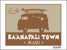 Load image into Gallery viewer, KAANAPALI TOWN ~ SURF BUS ~ 16x20