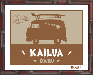 KAILUA ~ SURF BUS ~ 16x20