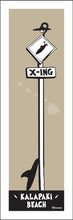 Load image into Gallery viewer, KALAPAKI BEACH ~ SURF XING ~ 8x24