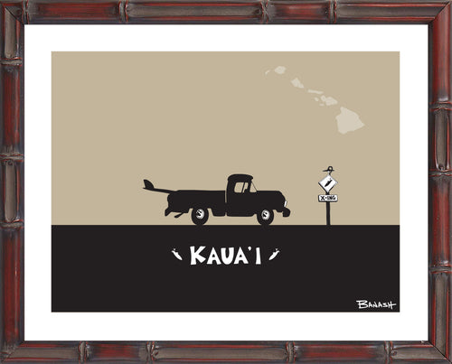 KAUAI ~ SURF PICKUP ~ 16x20