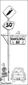NAWILIWILI BAY ~ TOWN SURF XING ~ 8x24
