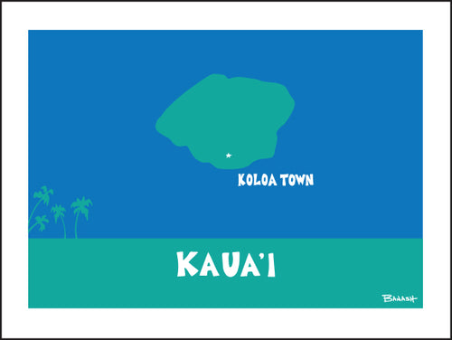 KOLOA TOWN ~ KAUAI ISLAND ~ 16x20