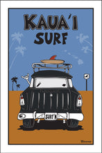 Load image into Gallery viewer, KAUAI SURF ~ SURF NOMAD TAIL ~ SAND LINES ~ 12x18