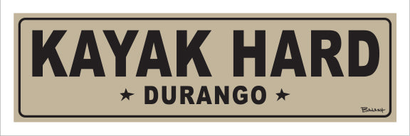 KAYAK HARD ~ DURANGO ~ 8x24