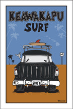 Load image into Gallery viewer, KEAWAKAPU SURF ~ SURF NOMAD TAIL ~ SAND LINES ~ 12x18