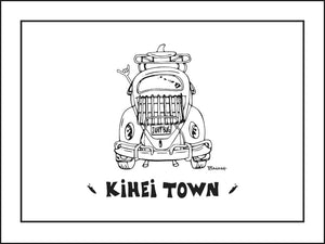 KIHEI TOWN ~ SURF BUG ~ CATCH A LINE ~ 16x20