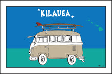 Load image into Gallery viewer, KILAUEA ~ SURF BUS ~ 12x18