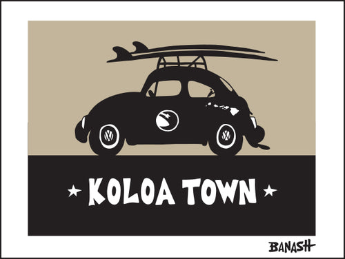 KOLOA TOWN ~ SURF BUG ~ 16x20