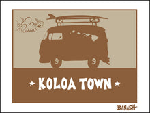 Load image into Gallery viewer, KOLOA TOWN ~ SURF BUS ~ 16x20