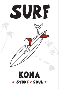 KONA ~ SURF ~ 12x18