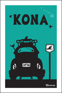 KONA ~ SURF BUG TAIL ~ 12x18