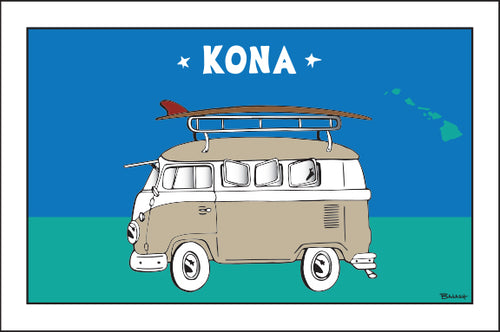 KONA ~ SURF BUS ~ 12x18