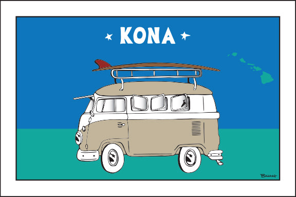 KONA ~ SURF BUS ~ 12x18