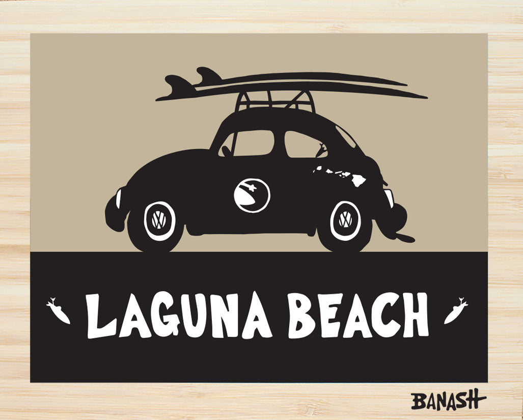 LAGUNA BEACH ~ CATCH A SURF ~ BUG ~ BAMBOO