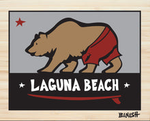 Load image into Gallery viewer, LAGUNA BEACH ~ SURF BEAR ~ 8x10