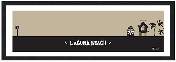 LAGUNA BEACH ~ SURF HUT ~ 8x24