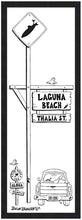 Load image into Gallery viewer, LAGUNA BEACH ~ TOWN ~ THALIA ST ~ 8x24