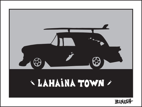 LAHAINA TOWN ~ SURF NOMAD ~ 16x20