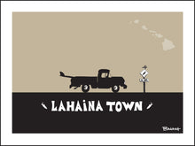 Load image into Gallery viewer, LAHAINA TOWN ~ SURF PICKUP ~ 16x20