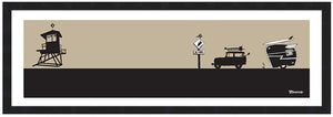 TOWER ~ SURF LAND CRUISER II ~ TEAR DROP ~ 8x24