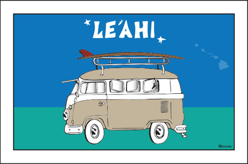 LEAHI (DIAMOND HEAD) ~ SURF BUS ~ 12x18