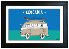 Load image into Gallery viewer, LEUCADIA ~ CALIF STYLE SURF BUS ~ 12x18