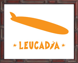LEUCADIA ~LIVE BY SOUL LONGBOARD ~ 16x20