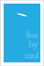 Load image into Gallery viewer, LIVE BY SOUL ~ LONGBOARD ~ 12x18