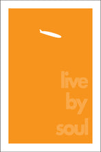 Load image into Gallery viewer, LIVE BY SOUL ~ LONGBOARD ~ 12x18