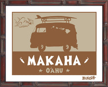 Load image into Gallery viewer, MAKAHA ~ SURF BUS ~ CATCH SAND ~ 16x20