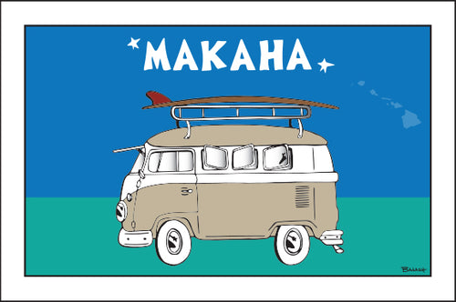 MAKAHA ~ SURF BUS ~ 12x18