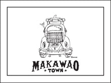 Load image into Gallery viewer, MAKAWAO TOWN ~ SURF BUG ~ CATCH A LINE ~ 16x20