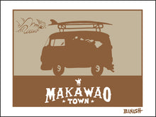 Load image into Gallery viewer, MAKAWAO TOWN ~ SURF BUS ~ 16x20