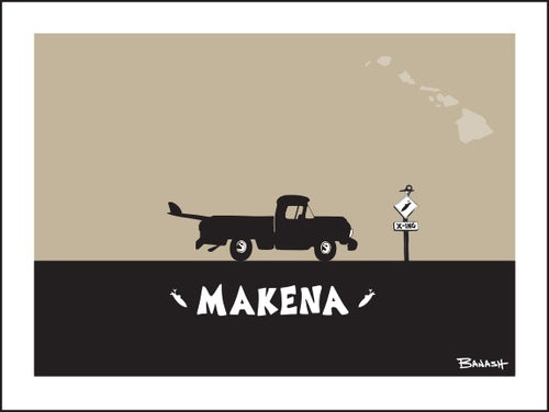 MAKENA ~ SURF PICKUP ~ 16x20