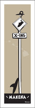 Load image into Gallery viewer, MAKENA ~ SURF XING ~ 8x24