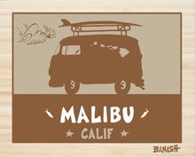 Load image into Gallery viewer, MALIBU ~ SURF BUS ~ CATCH SAND ~ 16x20