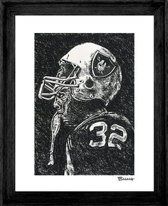 MARCUS ALLEN ~ NO. 32 ~ 3:4
