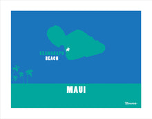 Load image into Gallery viewer, MAUI ~ KEAWAKAPU BEACH ~ MAUI ISLAND ~ PRINT ~ 11x14