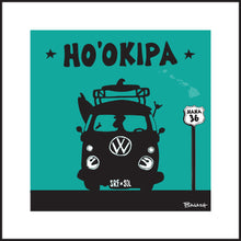 Load image into Gallery viewer, HOOKIPA ~ SURF BUS GRILL ~ SEAFOAM ~ 12x12