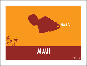 MAUI ISLAND ~ HANA ~ 16x20