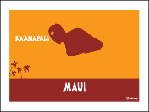MAUI ISLAND ~ KAANAPALI ~ 16x20