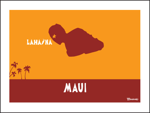 MAUI ISLAND ~ LAHAINA ~ 16x20