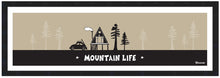 Load image into Gallery viewer, MOUNTAIN LIFE ~ SKI BUG ~ A FRAME HUT ~ 8x24