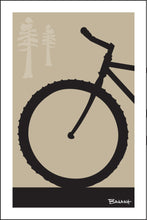 Load image into Gallery viewer, MOUNTAIN BIKE ~ FRONT END ~ PINES ~ 12x18