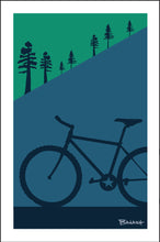 Load image into Gallery viewer, MOUNTAIN BIKE ~ OCEAN SLOPE ~ 12x18
